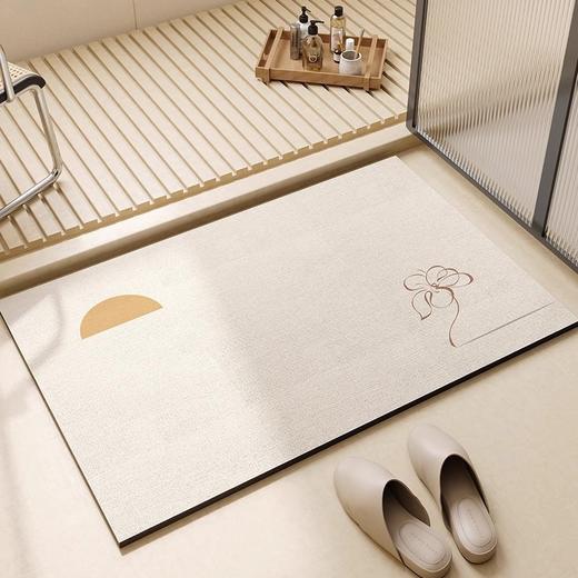 【防滑稳定❗️吸水快干】硅藻泥吸水防滑入户门垫卫生间浴室地垫玄关耐脏易打理地垫。ya 商品图2