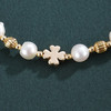 子佩集【幸运时光】珍珠惜王妃手链【ZZSL005】5.5-6mm珠镀金四叶草2601 商品缩略图2