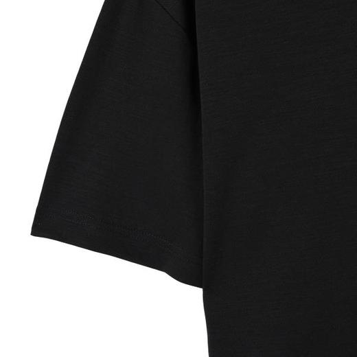 SDSA男装2026新款高贵轻奢简约纯色半纽扣设计短袖T恤百搭休闲潮 商品图3