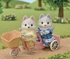 森贝儿家族哈士奇犬双人自行车套女孩仿真过家家儿童玩具 商品缩略图1