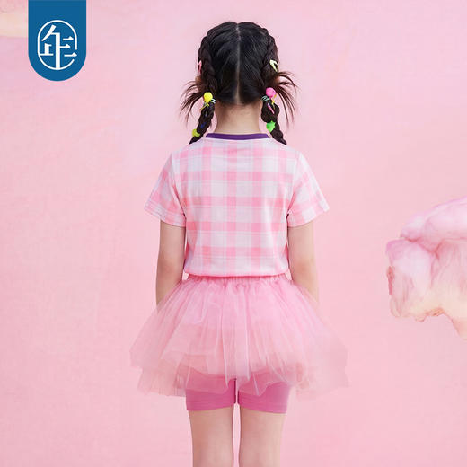 小马宝莉联名年衣童装短袖T恤儿童夏季新款女童可爱卡通修身上衣 商品图4