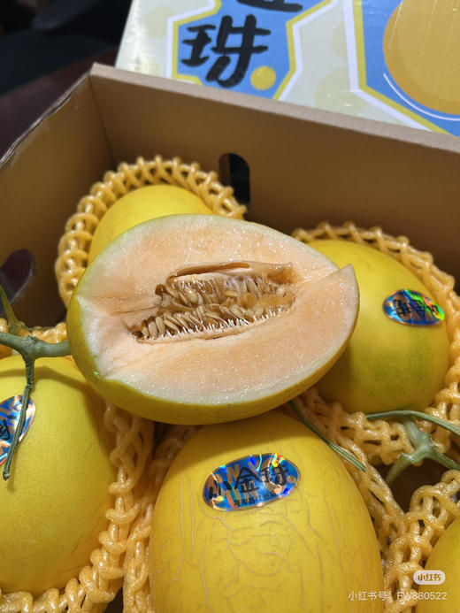 海南小金珠甜瓜一个品尝装 商品图0