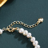 子佩集【四叶寄情】珍珠惜王妃手链【ZZSL008】5.5-6mm珠镀金四叶草2601 商品缩略图3