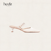 heelz设计师手工鞋履 ｜繁花积木跟羊皮穆勒鞋 4.5公分 商品缩略图0