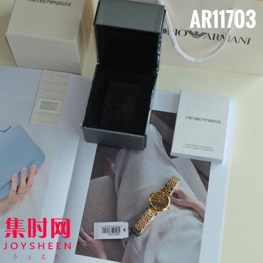 原单阿玛尼AR11703 实木纹 女士腕表
机芯：原装进口石英机芯 商品图1
