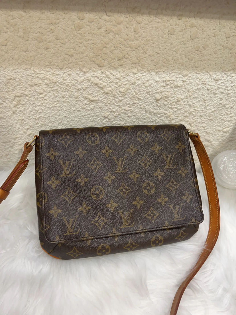 LV 中古 老花 横版 王菲包
