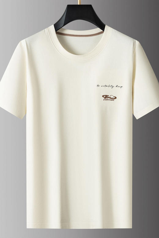 【DPS】大依优型大码男装夏季棉质圆领短袖T恤休闲百搭透气半袖上衣男士 商品图5