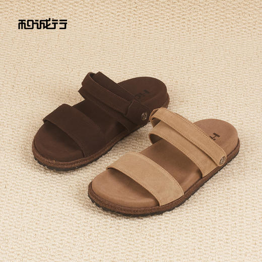 和诚行2026夏季新款高级感可调节户外防滑耐磨男式凉鞋0551294 商品图0