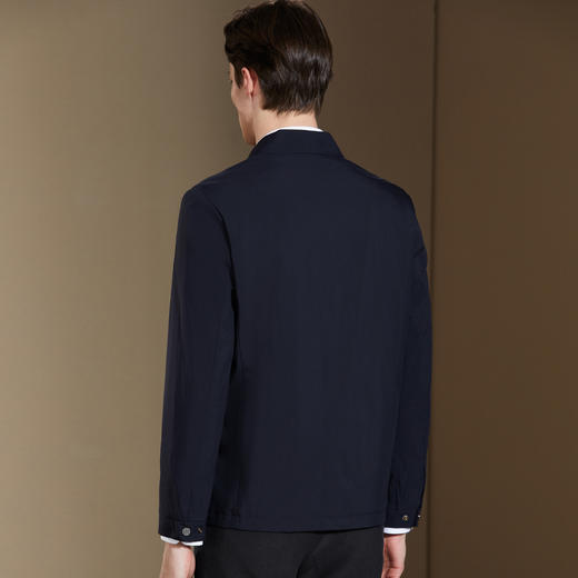 安东尼奥A&N 【三防】翻领夹克外套男士春秋商务休闲挺括防风茄克男夹克5109404 商品图3