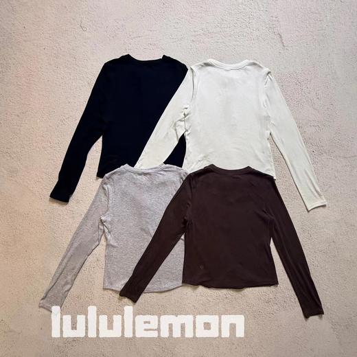 F032505春夏新品四色小半领纽扣紧身打底衫长袖T恤 商品图1