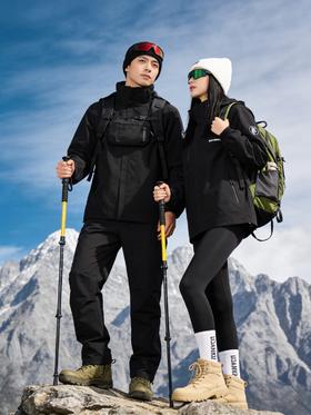 直发 柜上2549 口碑款 猛犸象情侣款五防冲锋衣外套