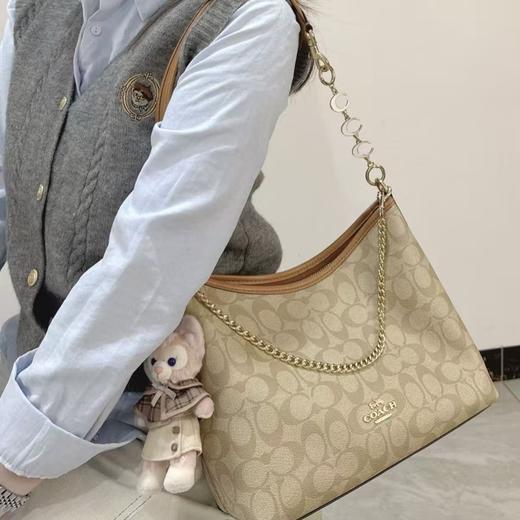 【经典流浪 香港直邮 】COACH/蔻驰 Laurel 31流浪包通勤单肩手拎腋下包 CR149 清关约7个工作日-w 商品图4