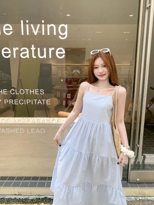 <曾小咸推荐>3.27现货秒杀 ！微信超特价！镂空罩衫+吊带连衣裙套装 日常289.99 立减160 秒杀129.99！！ 商品图11