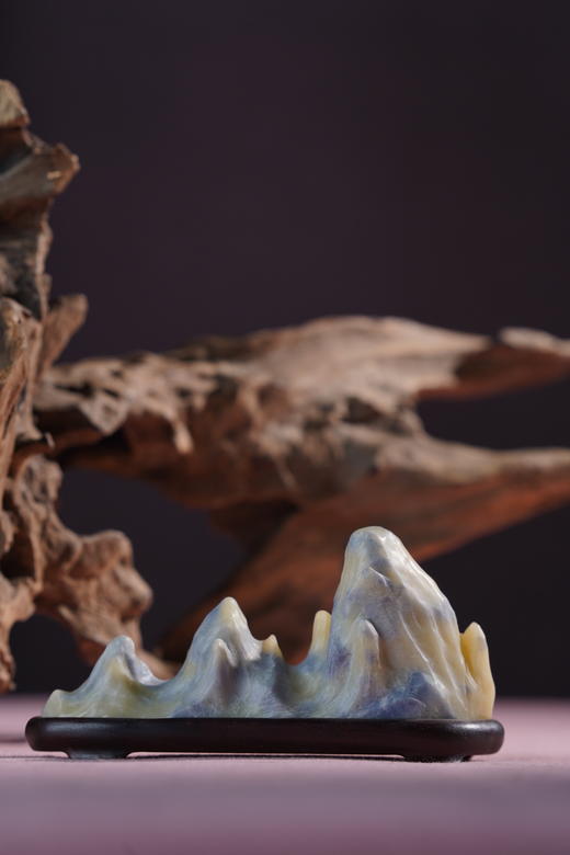 【蓝田玉山子】长10cm 高5.3 | 大梦香堂 商品图0