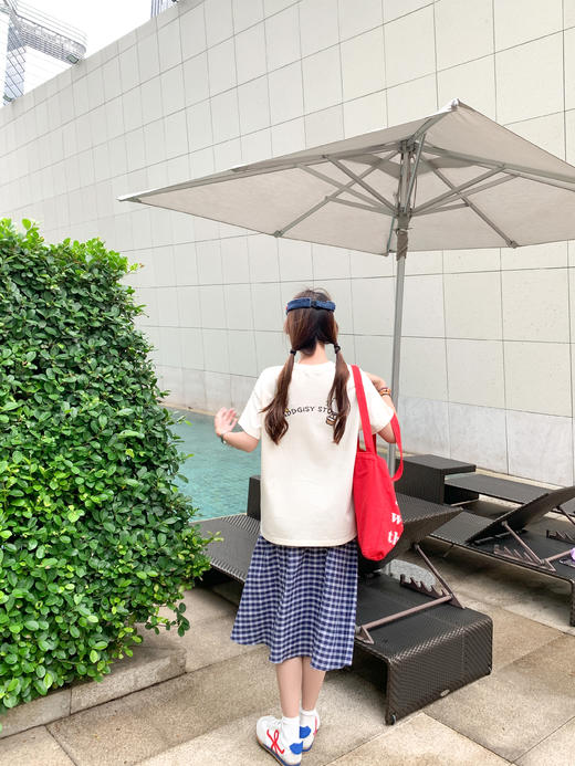 <曾小咸推荐>3.26现货秒杀 ！微信超特价！卡通印花短袖T 日常129.99 立减70 秒杀59.99！！两穿格子半裙 秒杀79.99！！ 商品图13