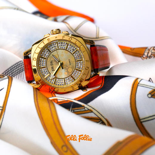 FolliFollie 丝巾礼盒套装 手表/包包/丝巾 优雅气质 商品图1