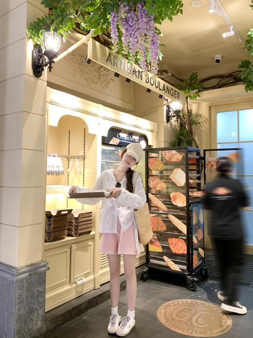 <曾小咸推荐>3.27现货秒杀 ！微信超特价！重工蕾丝提花刺绣连帽衬衣 日常189.99 立减110 秒杀79.99！！ 商品图8