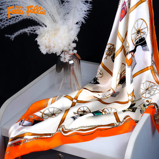 FolliFollie 丝巾礼盒套装 手表/包包/丝巾 优雅气质 商品图12