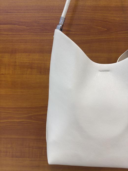 单肩Hobo包白茶色 商品图1