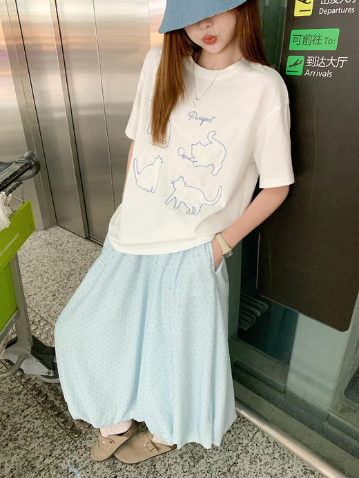 <曾小咸推荐>3.27现货秒杀 ！微信超特价！韩系波点花苞半身裙 日常149.99 立减70 秒杀79.99！！ 商品图14