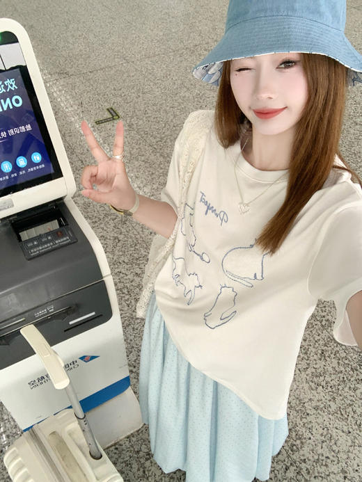 <曾小咸推荐>3.27现货秒杀 ！微信超特价！韩系波点花苞半身裙 日常149.99 立减70 秒杀79.99！！ 商品图13