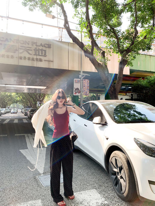 <曾小咸推荐>3.26现货秒杀 ！微信超特价！2色撞色U领针织背心 日常109.99 立减60 秒杀49.99！！ 商品图14