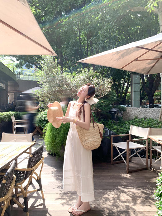 <曾小咸推荐>3.27现货秒杀 ！微信超特价！提花背心连衣裙 日常269.99 立减140 秒杀129.99！！ 商品图5