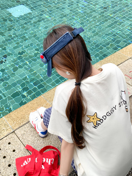 <曾小咸推荐>3.26现货秒杀 ！微信超特价！卡通印花短袖T 日常129.99 立减70 秒杀59.99！！两穿格子半裙 秒杀79.99！！ 商品图12