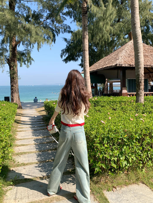 <曾小咸推荐>3.27现货秒杀 ！微信超特价！撞色针织开衫 日常139.99 立减80 秒杀59.99！！ 商品图5