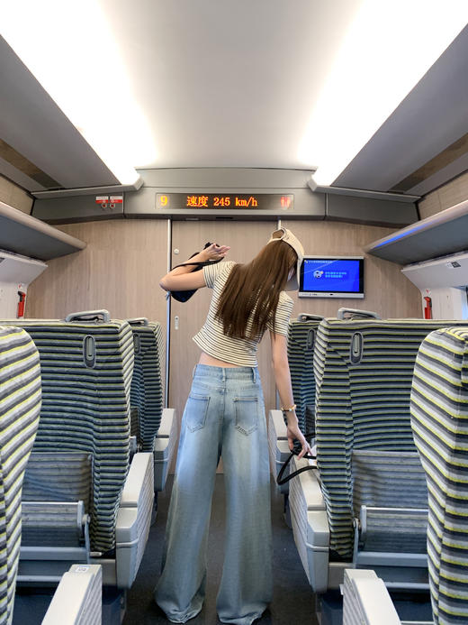 <曾小咸推荐>3.26现货秒杀 ！微信超特价！垂感天丝高腰牛仔裤 日常189.99 立减100 秒杀89.99！！ 商品图8