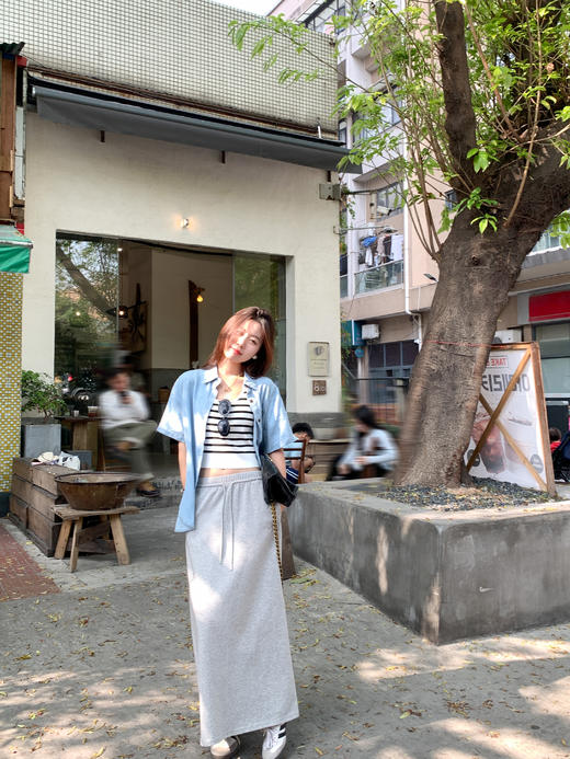 <曾小咸推荐>3.27现货秒杀 ！微信超特价！韩系牛仔短袖 日常169.99 立减90 秒杀79.99！！ 商品图7