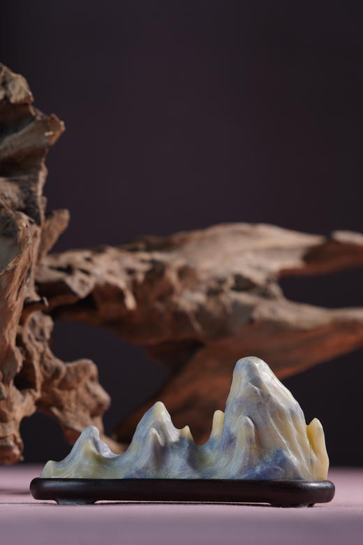 【蓝田玉山子】长10cm 高5.3 | 大梦香堂 商品图1