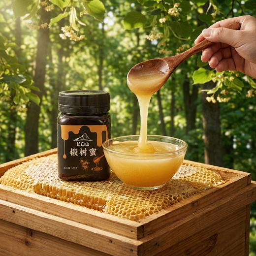 【活动：9瓶 送一盒价值199的灵芝孢子粉】长白山5A级自然保护区黑蜂椴树雪蜜（1瓶1斤） 商品图2