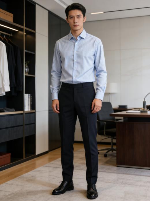 G2000男装SS26商场新款【免烫防皱/智能调温】合身剪裁衬衫61121511 商品图0