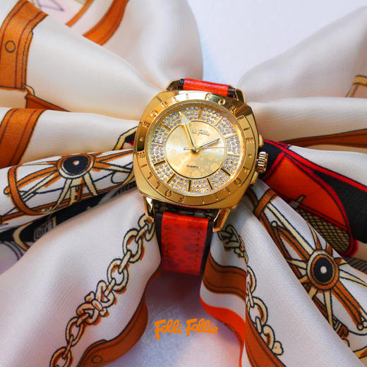 FolliFollie 丝巾礼盒套装 手表/包包/丝巾 优雅气质 商品图2