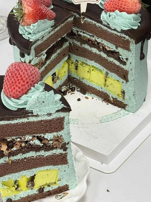 薄荷奥利奥青柠佛手柑冰淇凌蛋糕（需提前24小时预定） 商品图2