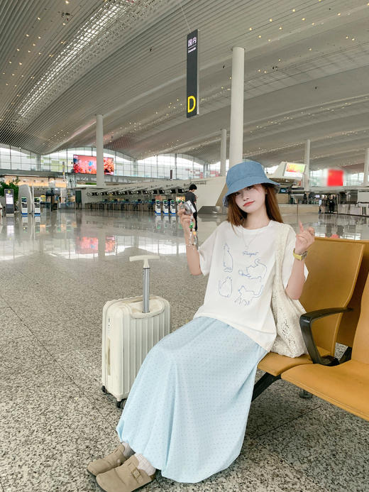 <曾小咸推荐>3.27现货秒杀 ！微信超特价！韩系波点花苞半身裙 日常149.99 立减70 秒杀79.99！！ 商品图11