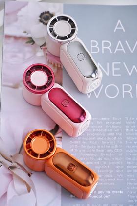 🌟全网首发❗❗体积小到忽略，风力强到尖叫【AURARO迷你高速风扇X688】💗比小更小，风力猛还持久，夏日降温快到离谱🧊 