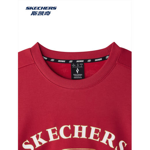Skechers斯凯奇 中性针织套头卫衣 L125U046-03LC 商品图4