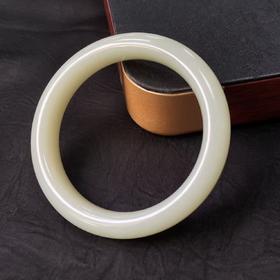 【快抱】【于田产和田玉于田料青白玉手镯】61#，出证书，发货1~5天，48小时鉴赏期