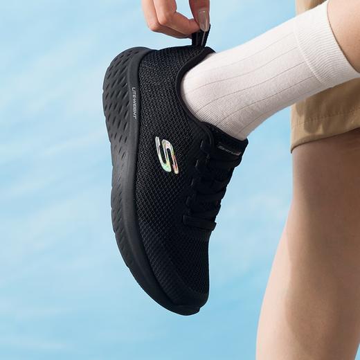 Skechers斯凯奇 女跑步鞋 897963-BBK 商品图3