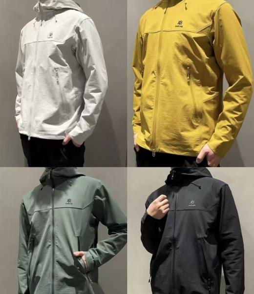 客供面料！高品质 凯L石软壳冲锋衣 男女同款！ 商品图2
