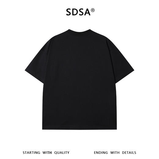 SDSA男装2026新款高贵轻奢潮牌复古草莓印花圆领短袖T恤百搭上衣 商品图1