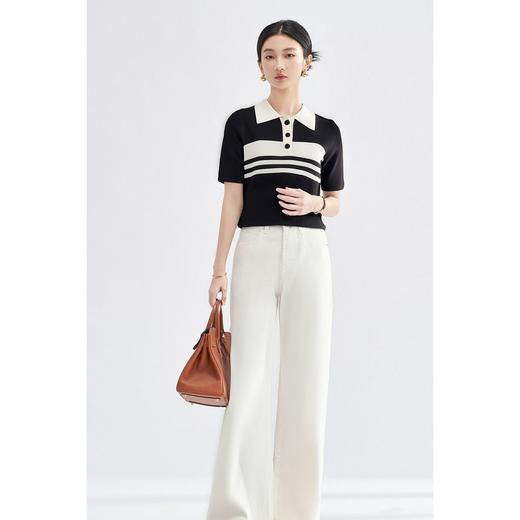 米思阳新款减龄洋气时尚套装气质通勤两件套女5M25BG4078 商品图0