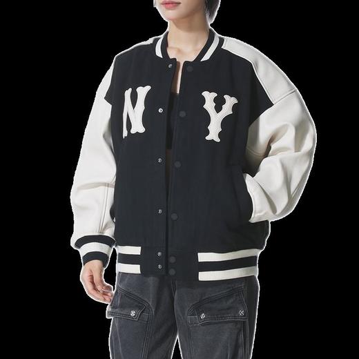 MLB 通用毛呢夹克外套 3AJPB0854-50BKS 商品图2