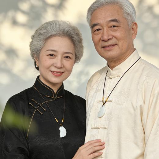 【现做现发，手工打磨，4月9号之后的订单10天发货】珠御在殿·新疆和田玉龙凤同心佩 羊脂白玉 产区溯源 油润光亮 饱满厚实 温润透亮 商品图8