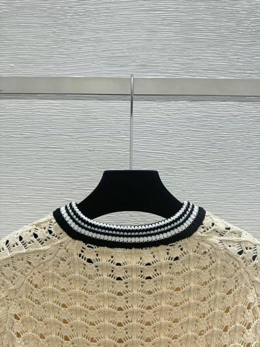 【此款只换码不退】Miu Miu 镂空针织拉链开衫（MM） 商品图3