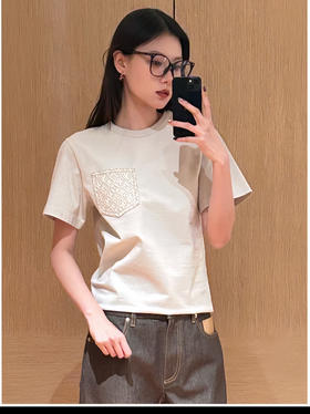 驴家 26年春夏新品🆕爆款米色口袋T恤（MM）