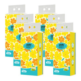 斑布 安心抽系列底部抽纸4层270抽6包装 DBXR270G3S-2T