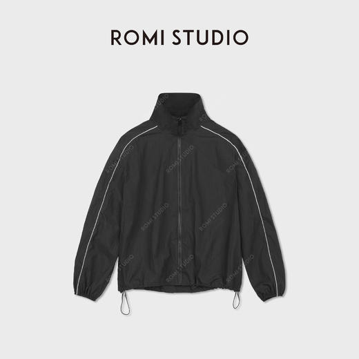 ROMI STUDIO“美式运动套”轻量化棉锦交织撞色外套裤子RWDSW62583 商品图1